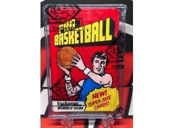 1976 TOPPS BASKETBALL WAX TALL PACK BBCE AUTHENTICATED Factory Sealed ~ Unopened