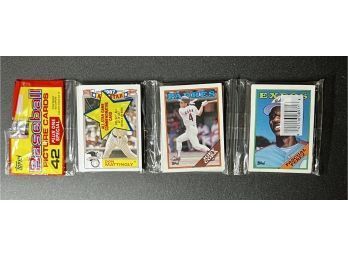 1988 Topps Baseball Rack Pack Factory Sealed ~ Unopened