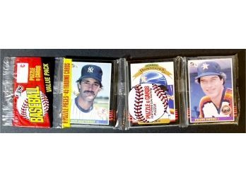 1985 DONRUSS BASEBALL RACK PACK WITH DON MATTINGLY ON TOP Factory Sealed ~ Unopened