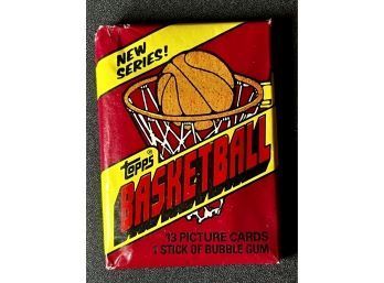 1981 Topps Basketball Wax Pack Factory Sealed ~ Unopened