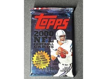 2000 Topps Football Foil Pack Factory Sealed ~ Unopened