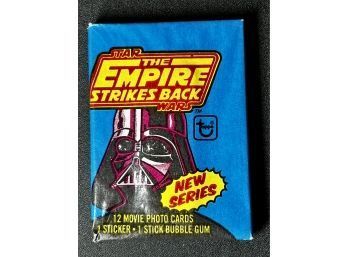 1980 Topps Star Wars Empire Strikes Back Wax Pack Factory Sealed ~ Unopened