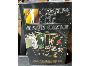 1997 CHAMPIONS OF GOLF ~ THE MASTERS COLLECTION ~ TIGER WOODS ROOKIE ~ Factory Sealed ~ Unopened