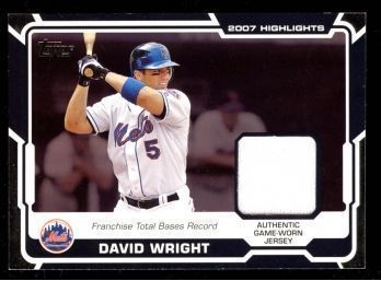 2008 Topps David Wright Game Used Patch
