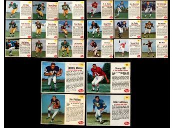 LOT OF 22 ~ 1962 POST FOOTBALL CARD WITH SHORT PRINTS