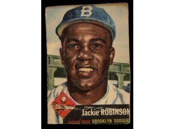1953 TOPPS #1 JACKIE ROBINSON