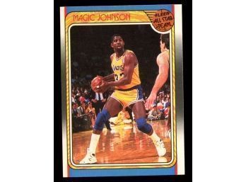 1988 Fleer Basketball #123 Magic Johnson All-star