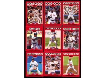 Lot Of 9 ~ 2008 Topps Opening Day Baseball Rookies And Stars