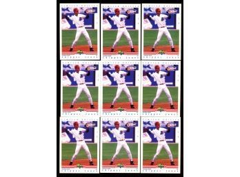 Lot Of 9 ~ 1993 Classic Best Fisher Chipper Jones Rookie Cards