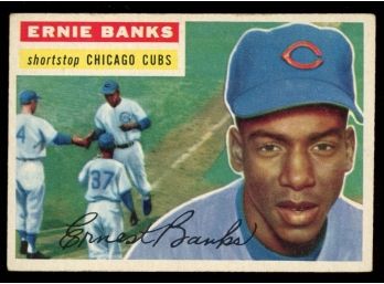 1956 Topps Baseball #15 Ernie Banks
