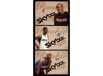 Lot Of 3 ~ 2003-04 Skybox Autographics #d /1500