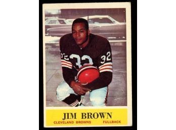 1964 PHILADELPHIA #30 JIM BROWN BROWNS HOF