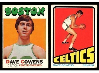 Dave Cowens Rookie And 2nd Year Topps
