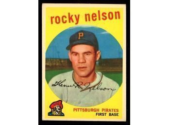 1959 Topps Baseball #446 Rocky Nelson