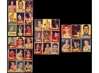 1957 Topps Basketball Partial Set 33/80 ~ First Topps Basketball Set! Rookies & Stars!