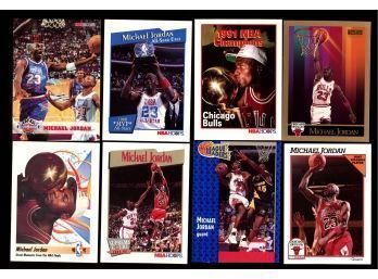 Lot Of 8 Different Michael Jordan Cards
