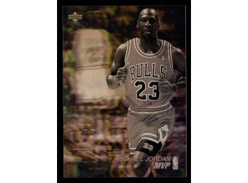 1991 Upper Deck AW4 Michael Jordan MVP Holo
