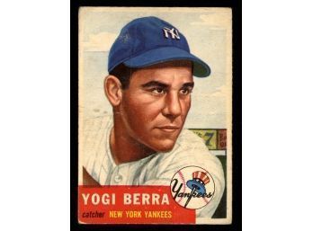 1953 Topps Baseball #104 Yoggi Berra