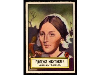 1952 Topps Look N See #111 Florence Nightingale