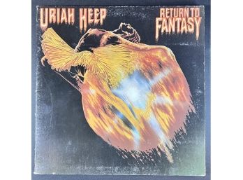 VINTAGE VINYL - URIAH HEEP RETURN TO FANTASY 1975