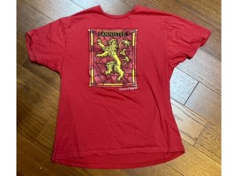 GAME OF THRONES TEE LANNISTER ~ XL