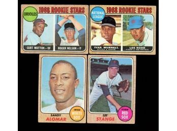 1968 TOPPS BASEBALL LOT WITH ROOKIES
