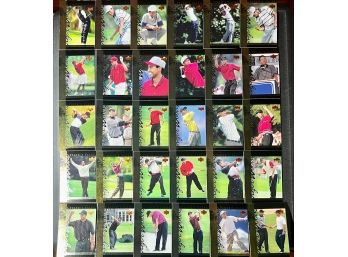 2001 Upper Deck Tiger Woods TIGER TAILS COMPLETE 30 CARD ROOKIE SET