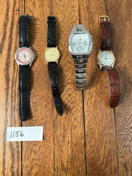 Watch Lot Of Four Watches Red Wings Analog