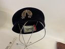Vintage Pill Hat With Contemporary Ayla Bar Pin