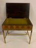 Collectors Edition By Baker / Baker Furniture Wood Storage Chest With Gold Legs