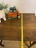 Antique Table With Drawer Approx. 22 X 32 X