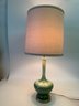 Mid Century Light Green Table Lamp