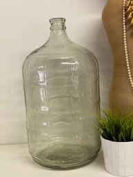Large Vintage Glass Jar Made In Mexico