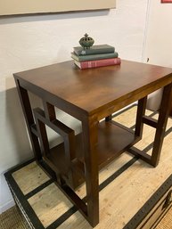 Nice Contemporary Wooden End Table