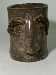 Heavy Ceramic Face Mug