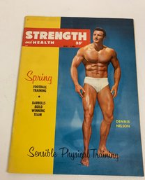 1956 Vintage Strength And Health Magazine