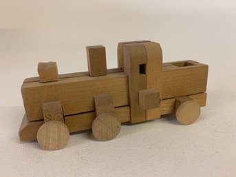 Vintage Wood Truck Puzzle