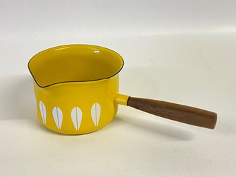Rare Mid Century Sauce Pan By Catherineholm With Classic Lotus
