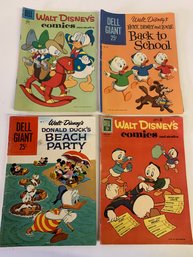 Walt Disneys Chip N Dale Dell Vintage Comic Books