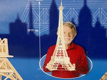 Make An Eiffle Tower Out Of Matchsticks With Matchitecture Still In Box