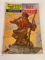 Classic Illustrated #129  Davy Crockett