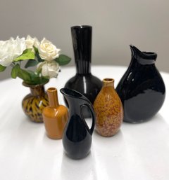 Collection Of Decorative Vases. Including Collectible JARU Vase