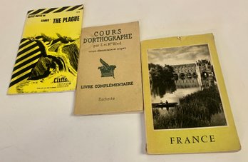 Set Of Three French Books Lot # 4