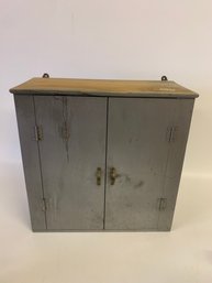 Wood Cabinet  Grey
