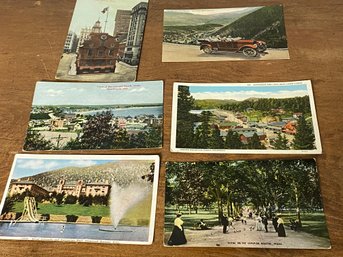 6 Great Old Postcards, Most From Colorado Tourist Spots