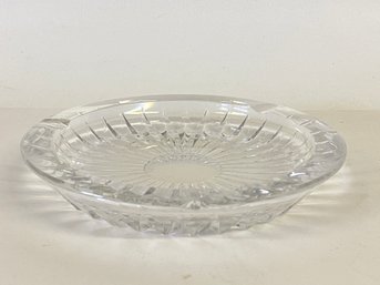 Cut Glass Vintage Ash Tray Signed