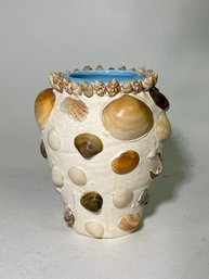 Small Memory Jar Made With Shell Collection