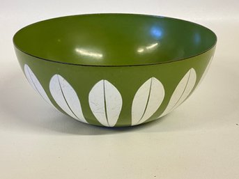 Catherineholm 8 Inch Bowl With Large Leaf Lotus Design