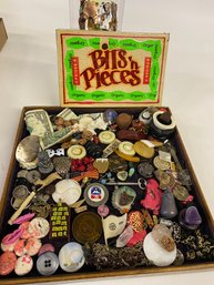 Box Of Vintage Bits And Pieces