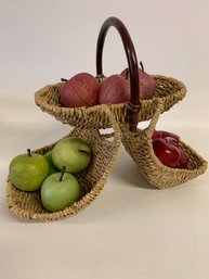 Fabulous Fruit Basket / Wicker Basket Fruit Not Included